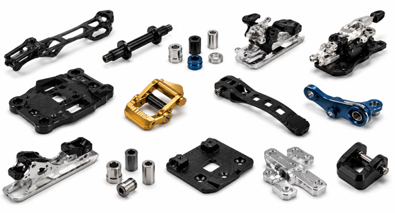 Custom Winter Sports CNC Machined Parts