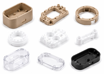 CNC Machined PEEK PTFE PMMA and Specialty Plastics Bluetooth Earphone Charging Case Housings（high-performance supports, low-friction interfaces and transparent windows）
