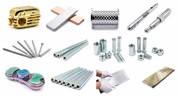 Metal Plating CNC Machining Parts Surface Finishing