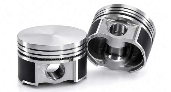 Custom CNC Machined Flat-Top Pistons