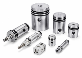 Custom CNC Machined Pistons for Pneumatic and Automation Systems