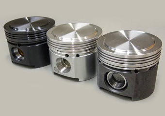 Custom 7075-T6 T651 Aluminum CNC Machined Pistons