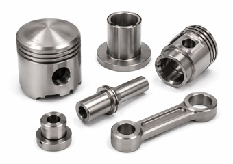 Custom Titanium CNC Machined Pistons Components