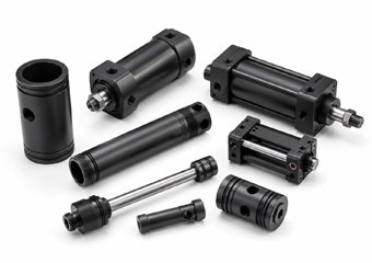 Hard Anodizing CNC Machined Aluminum Hydraulic and Pneumatic Pistons