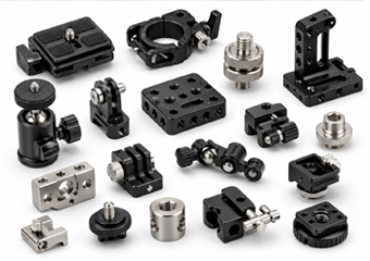 Custom CNC Machined Multi-Interface Camera Mounting Components
