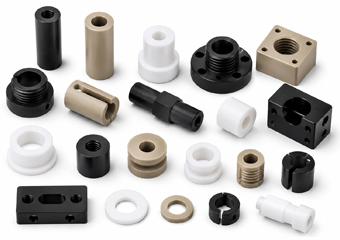 Custom CNC Machined POM, PEEK and PTFE Camera Mount Spacers and Interfaces