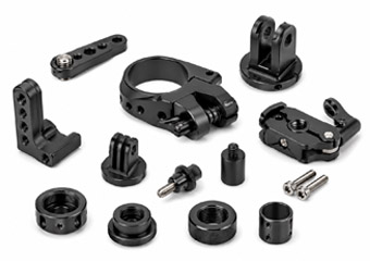 PVD Coating CNC Machined Camera Mounts and Components