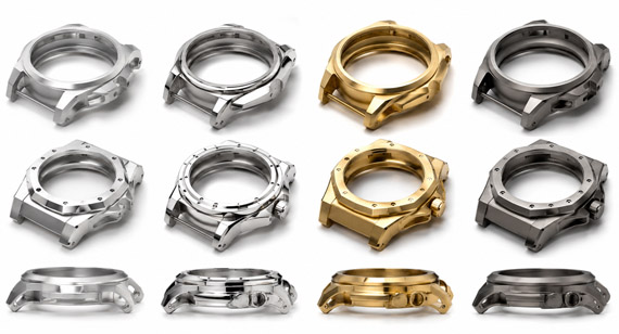 Aluminum Stainless Steel Brass Titanium CNC Watch Case Machining Aluminum Stainless Steel Brass Titanium CNC Watch Case Machining