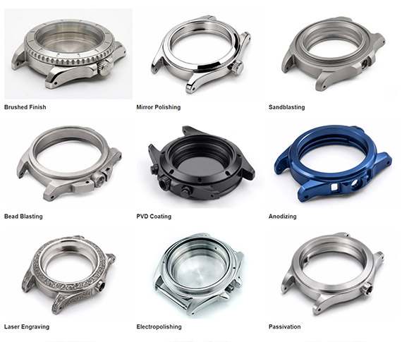 Surface Finishing for CNC Smart Watch Case Machining