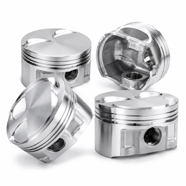 Custom CNC Machined Aluminum Automotive Car Engine Pistons