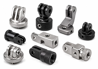 Custom CNC Machining Fork-to-Tripod Mount Adapters