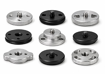Custom CNC Machining Low-Profile Tripod Mount Adapters