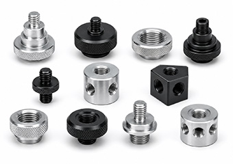Custom CNC Machining Multi-Thread Tripod Mount Adapters