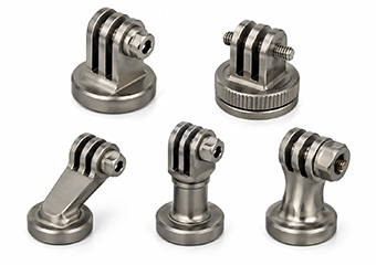 Custom CNC Machining Titanium Alloys Tripod Mount Adapters