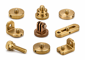 Custom CNC Machining Brass & Bronze Tripod Mount Adapters