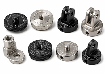 Custom CNC Machining Laser Engraving Tripod Mount Adapters
