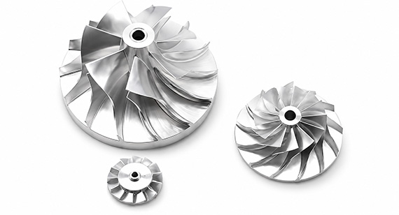 Precision Impeller 5- Axis CNC Machining Parts Precision Impeller 5- Axis CNC Machining Parts