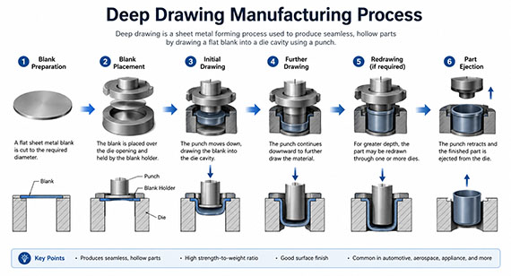 Deep Drawing Manufacturing Process