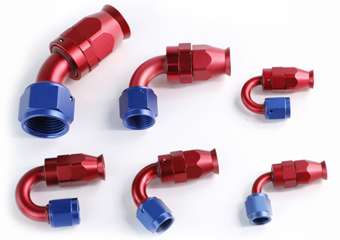 Custom CNC PTFE Hose End Fittings Machining
