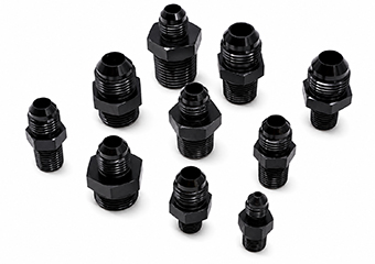 Custom CNC AN-to-NPT Adapters Fitting Machining