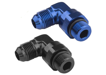 Custom CNC AN-to-ORB Adapters Fittings Machining