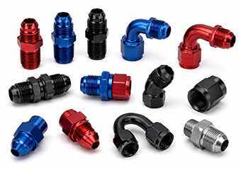CNC Fuel AN Fittings Connect Tanks, Pumps, Filters, Regulators and Rails