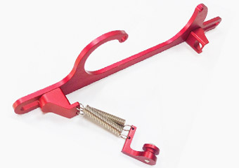 Custom CNC Machining Throttle Cable Brackets