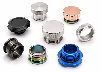 Custom CNC Machining Fuel Tank Caps
