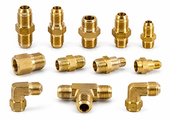 Custom CNC Machining CNC Machining Brass AN Fittings