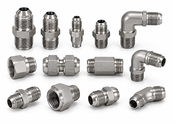 Custom CNC Machining Titanium AN Fittings