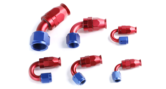 AN PTFE Hose End Fittings in Different Sizes AN PTFE Hose End Fittings in Different Sizes