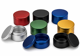 CNC Machining Anodized Aluminum Snuff Cans CNC Machining Anodized Aluminum Snuff Cans