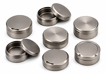 Custom CNC Machining Titanium Snuff & Snus Cans Custom CNC Machining Titanium Snuff & Snus Cans
