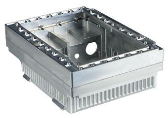 Custom Deep-Pocket CNC Machined Communication Cavity Housing