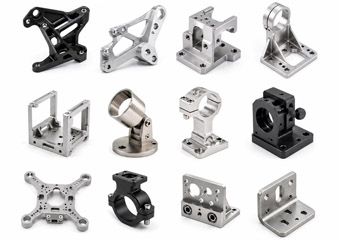 Custom CNC Machined Metal Brackets and Mounts
