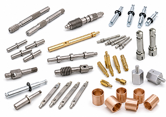 Custom CNC Machining Shafts Pins and Bushings