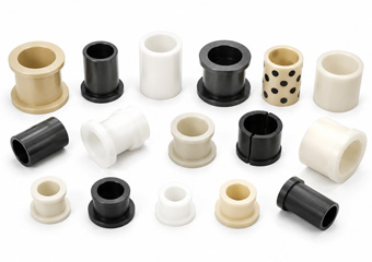 Custom Engineering Plastics CNC Machining Bushings and Sleeves