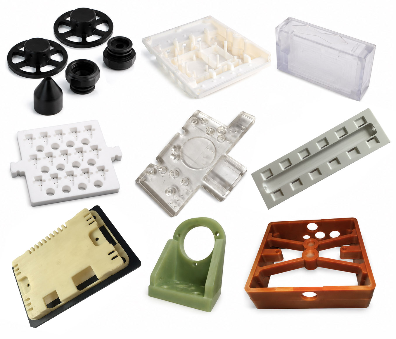 Custom Plastic CNC Machining Parts Services