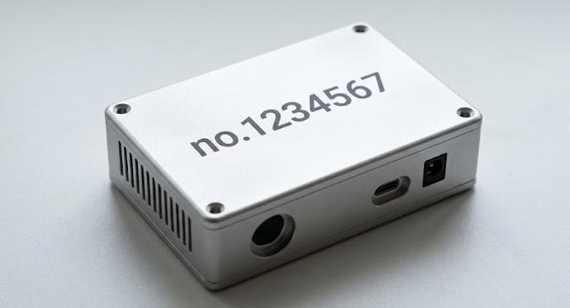 CNC Machining Aluminum Electronic Shell After Pad Printing