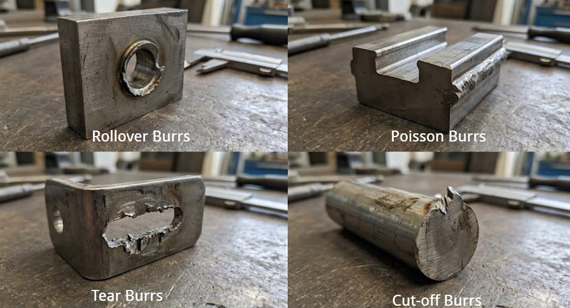 4 Types of Manufacturing Burrs 4 Types of Manufacturing Burrs
