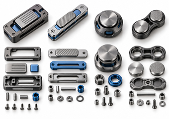 Custom CNC Machined EDC Fidget, Slider & Motion Components Parts