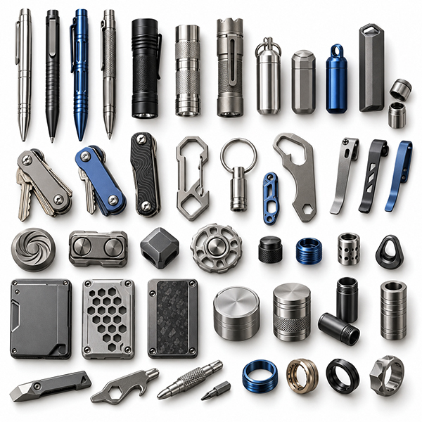 Custom CNC Machining EDC Parts Services