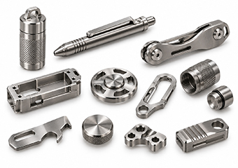 Custom CNC Machined Stainless Steel EDC Parts