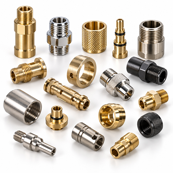 Custom Precision Brass CNC Turned Parts For Surface Finishing Custom Precision Brass CNC Turned Parts For Surface Finishing