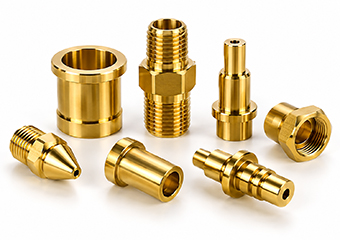 Custom Precision Gold Plating Brass CNC Turned Parts Custom Precision Gold Plating Brass CNC Turned Parts