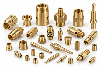Custom CNC Turned Instrumentation & Precision Assemblies Brass Components Custom CNC Turned Instrumentation & Precision Assemblies Brass Components