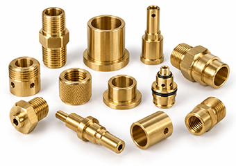 Custom CNC Turned Medical & Marine Brass Components Custom CNC Turned Medical & Marine Brass Components