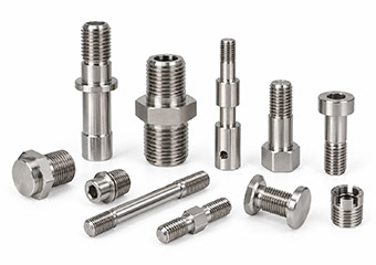 Precision Stainless Steel CNC Turned Fasteners & Threaded Components