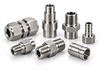 Precision Stainless Steel CNC Turned Fittings & Adapters