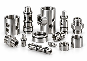 Precision Stainless Steel CNC Turned Valve & Fluid-Control Components